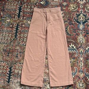 FAHERTY “Harbor” stretch terry wide leg pants